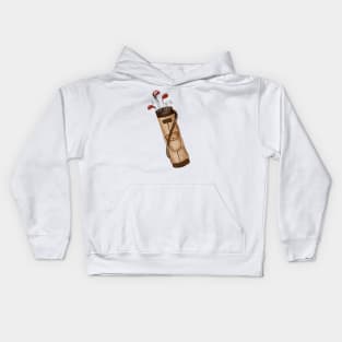 Golf Clubs Kids Hoodie